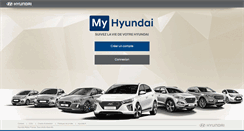 Desktop Screenshot of myhyundai.fr